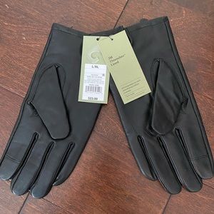 COPY - Mens L/XL leather gloves. New with tags.